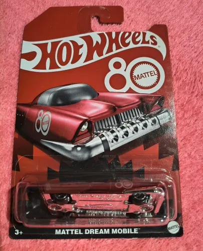 Hot Wheels Mattel Dream Mobile 80 anos
