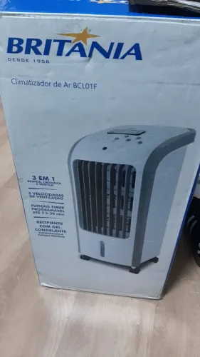 climatizador de ar Britânia BCL01F , 3 em 1
