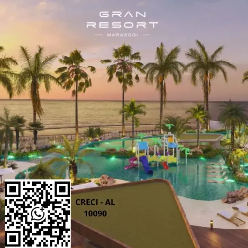 Gran Resort Maragogi | 2 quartos | 42m² | Praia de Barra Grande | Pré Lançamento