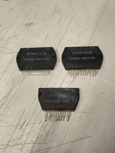 Lote Módulos Híbridos Sanyo: STK4121 II / STK4142 II / STK5482 (Originais)