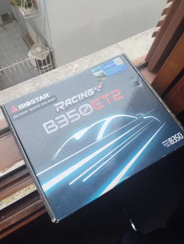 Placa mãe AM4 B350 ET2 Biostar