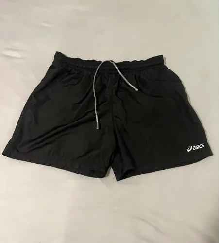 Bermuda asics corrida com logo refletivo 
