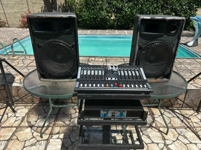 Som Profissional Completo (Barato / Preço de Desapego)