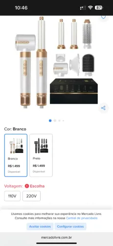 escova secadora