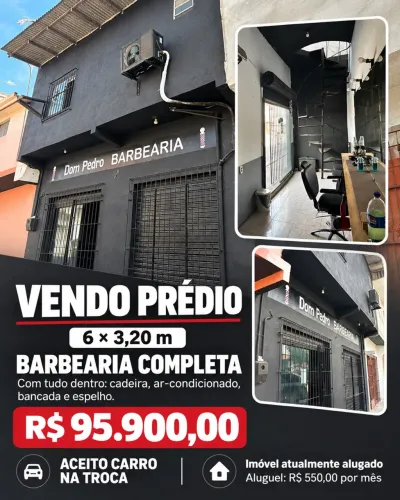 Vendo Barbearia 6 x 3.20