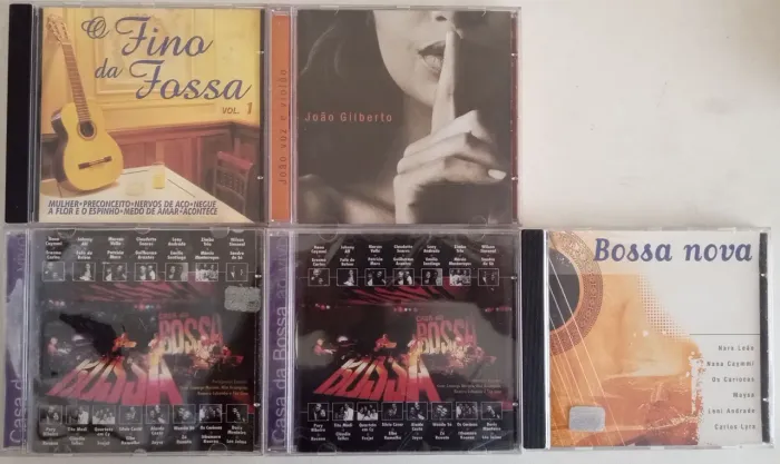 Bossa Nova 04 cds e João Gilberto 