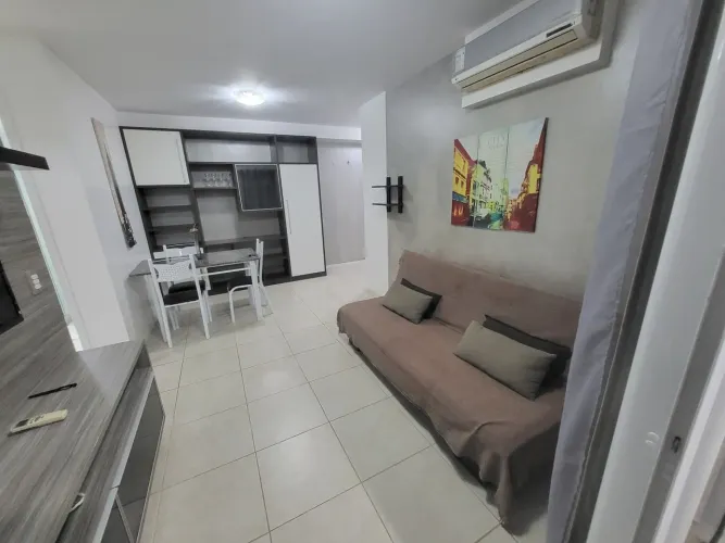 Apartamento 1 Quarto para Locação em Maceió, Jatiúca, 1 dormitório, 1 banheiro, 1 vaga