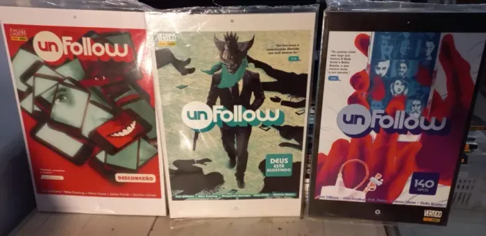 Hqs Unfollow /Panini - Dc Vertigo - Completa 2017/2018 (Lacradas) especial Williams Dowlin