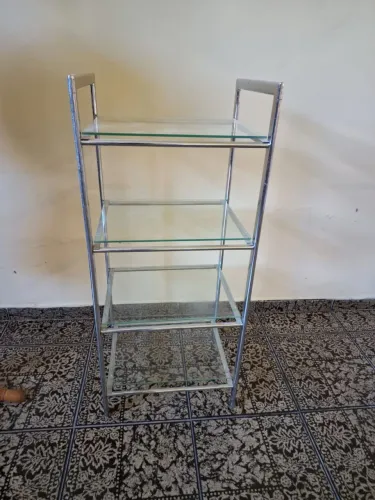 Patreleira de vidro