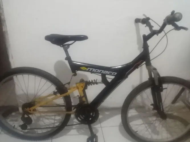 Bicicleta boa quadro original amortecedor macha
