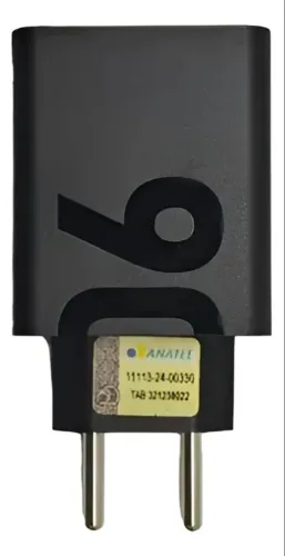 Carregador Motorola TurboPower 90W GaN Original - Novo (Sem Uso, Veio no Celular)