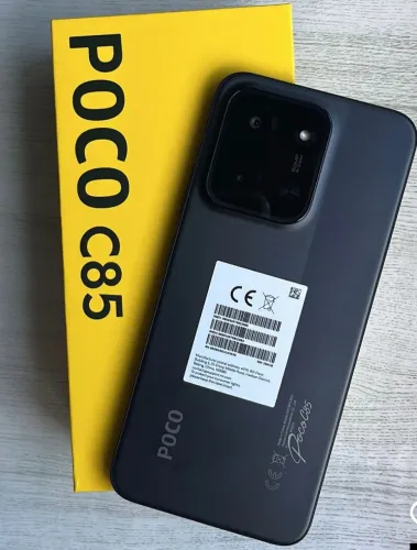 CelulE Xiaomi Poco C85 NFC GLOBAL 256/8 -- XIAOMI - Garantia e Nota fiscal