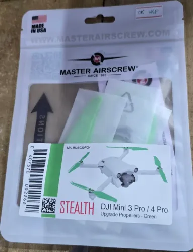 Hélice Dji Mini 3 pro/4 pro Master Aircrew (Verde)
