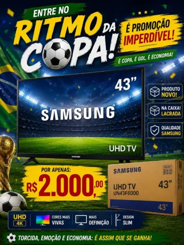 Tv samsung 43 polegadas