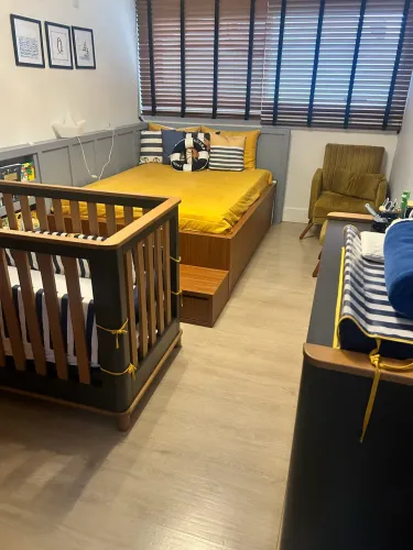 Berço e cômoda