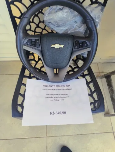Volante multifuncional GM linha spin