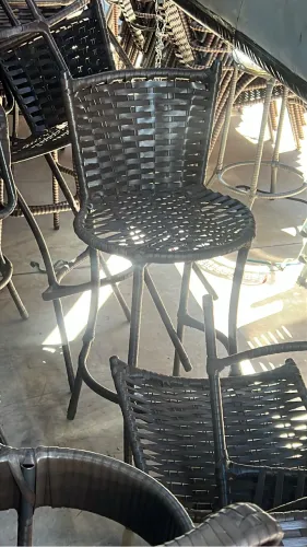 Banqueta fibras sintéticas 