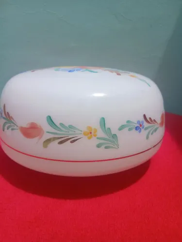 Globo Opalina antigo