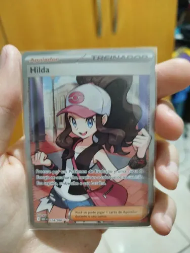 Carta Pokémon TCG Original em Português Hilda 164/086 Copag