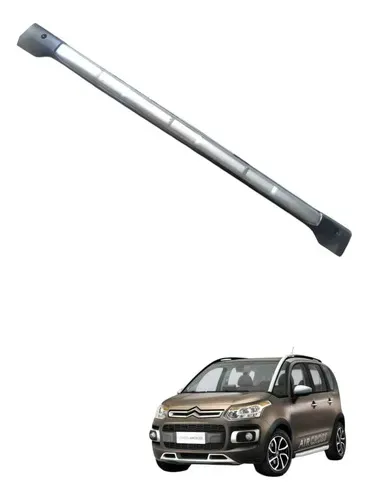 Spoiler Lateral Lado Direito Citroen C3 Aircross 2013 Prata