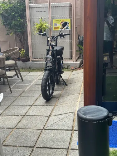 Bike elétrica Inow V20 Brak750w Com suspensão dupla + banco