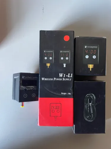 Bateria Sem Fio Para Tatuagem Wireless WI-L1 Conector DC Digital