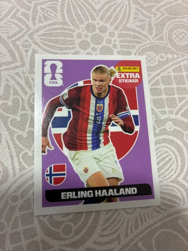 Figurinha Erling Haaland (Roxo)