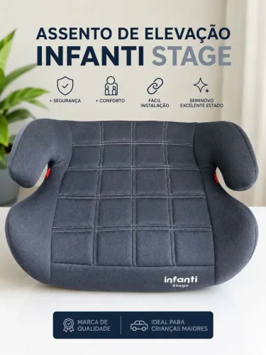 Assento de Elevação Infanti Stage - Excelente Estado