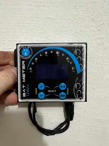 Voltimetro Microcontrolado Quadrado 12mq Jfa