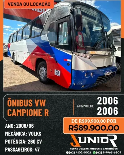 Ônibus Rodoviários Mercedes, Volkswagen e Volvo