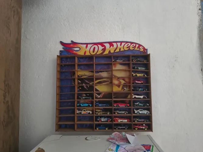 Hot wheels+ suporte