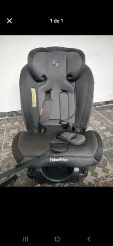 Cadeirinha para carro Fischer price pouco usada