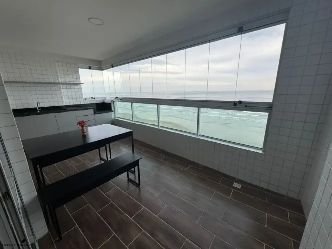Apartamento para Venda em Praia Grande, Flórida, 3 dormitórios, 2 suítes, 1 banheiro, 2 va