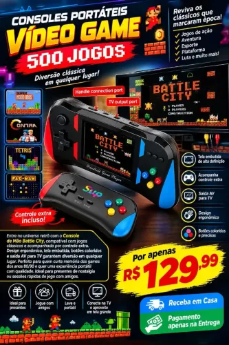Game Retro jogos top novo Entregamos 