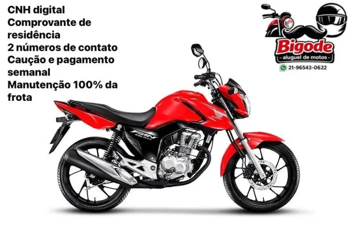 Aluguel de motos 350$
