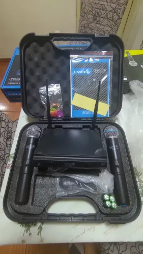 Microfones Lyco sem fio novo