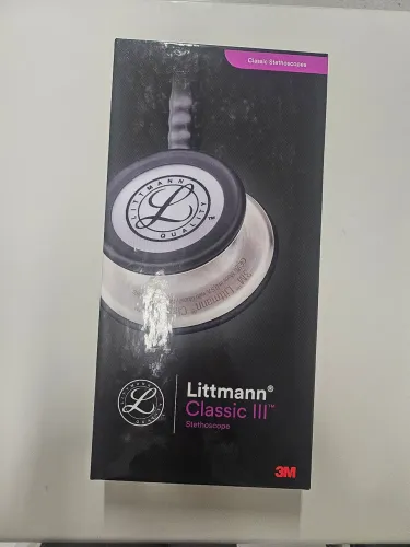 NOVO! Estetoscópio littmann classic iii chocolate novo, na caixa e nunca usado