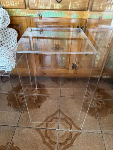 Cubos quadrado de acrílico