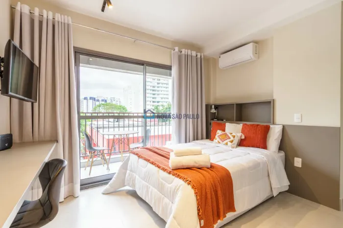 Studio Mobiliado para locação em Santo Amaro