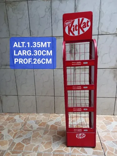 Ddisplay -chocolates-biscoitos-salgadinhos para comércio  em geral 