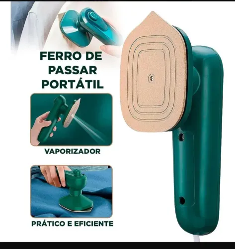 Ferro de viagem 220v. A vapor e a seco