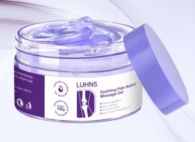 Gel de massagem corporal para joelhos ombros e articulacoes