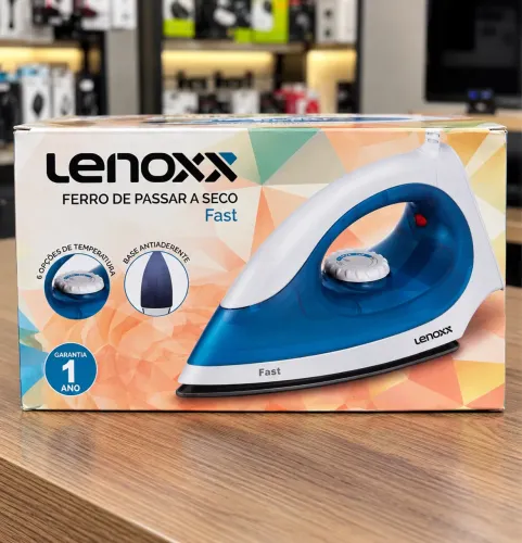 Ferro de passar a seco Lenoxx Fast NOVO