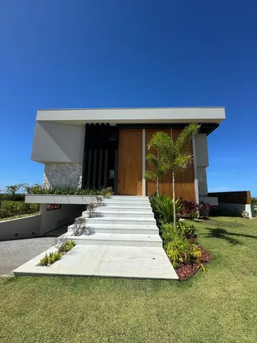 ALPHAVILLE GUARAJUBA I CASA ALTO PADRÃO I 8 SUÍTES I ALTO LUXO I VISTA MAR