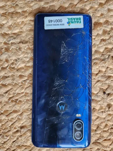 Motorola Moto G8 Power Lite - Liga - Tela Quebrada - Para Conserto ou Peças