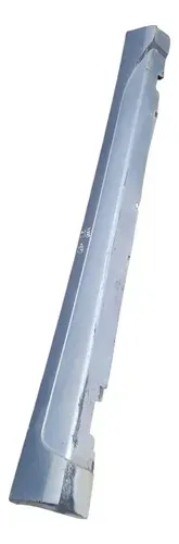 Spoiler Lateral Esquerdo C/detalhe Chevrolet Celta 2004 Cinza