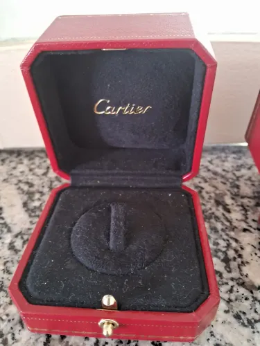 Caixas original cartier para anel