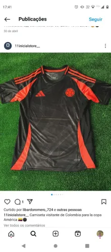 Camisa Colômbia 2024 II (Copa América)