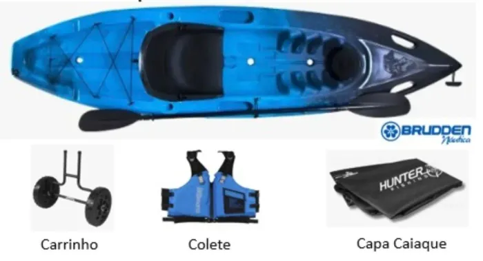 Vendo Caiaque Kit Completo