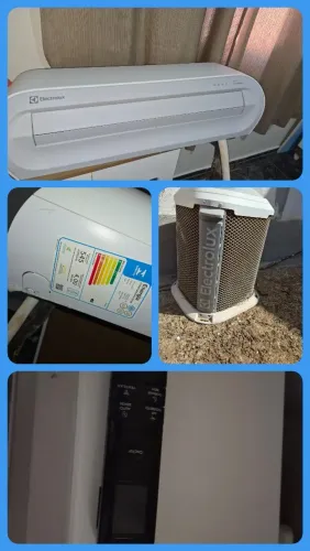 Ar-condicionado Electrolux color adapti 9.000 btu's usado 